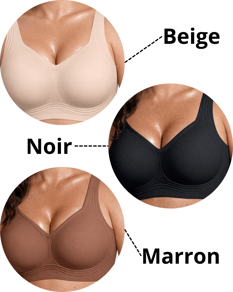 Soutien-gorge sans armatures, effet Jelly lissant