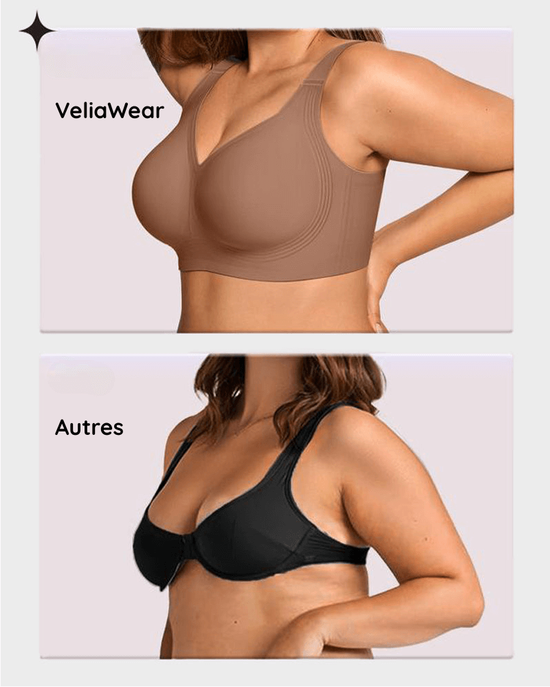 Soutien-gorge sans armatures, effet Jelly lissant